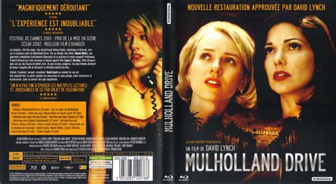 Jaquette Dvd De Mulholland Drive Blu Ray V2 Cinéma Passion