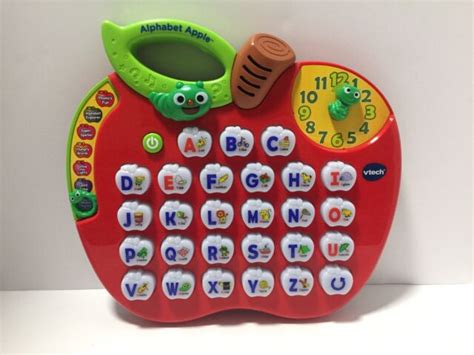 Vtech Alphabet Apple Interactive Electronic Town Learning Toy Ages 2 5