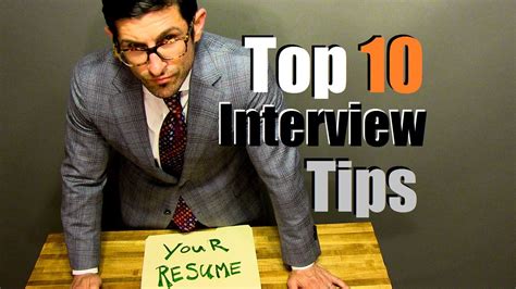 Top 10 Interview Tips To Crush Your Interview Youtube