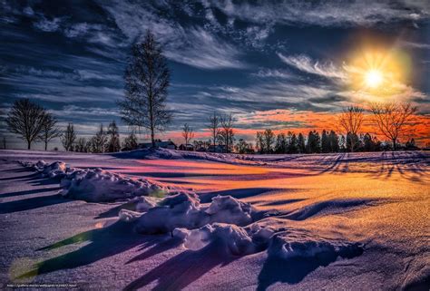 Winter Sunset Image Id 294468 Image Abyss