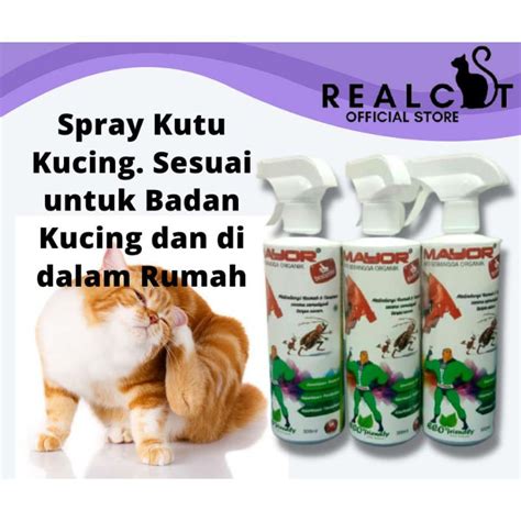 Spray Kutu Kucing Dan Anti Serangga Organic Spray Ml Shopee