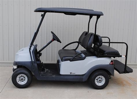 Complete Turf 2018 Light Grey Club Car Tempo Electric Golf Cart