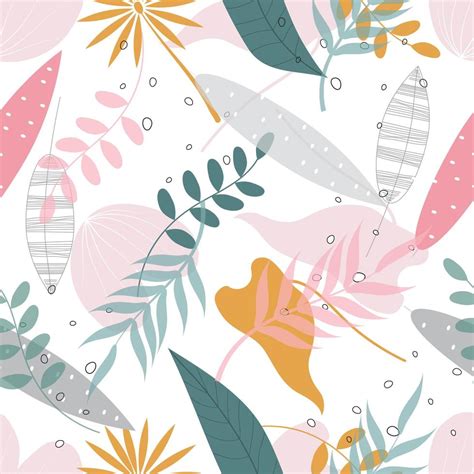 Pastel Floral Pattern 952808 Vector Art At Vecteezy