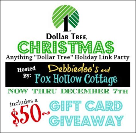 Mon, aug 30, 2021, 4:00pm edt Dollar Tree Christmas Party {plus a $50 GC giveaway} - Fox Hollow Cottage