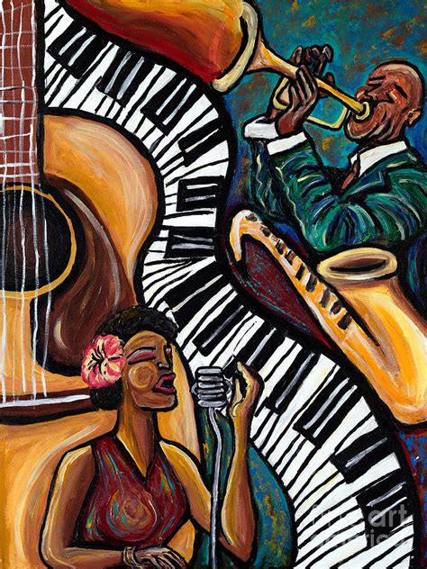 All That Jazz Painting By Tiffany Yancey