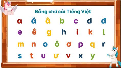 Xem Bảng chữ cái Tiếng Việt Tiếng Việt mẫu giáo OLM VN Xem com