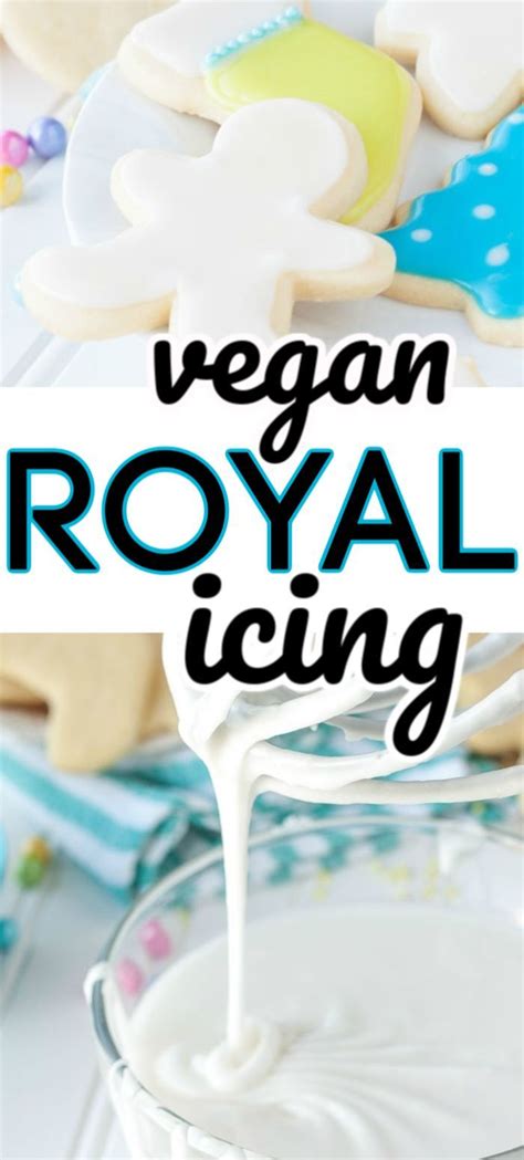 The icing can be tinted with color gel and thinned with water if you want a thinner consistency. THIS VEGAN ROYAL ICING WITHOUT EGGS IS THE PERFECT ICING TO DECORATE YOUR COOKIES WITHOUT HAVING ...