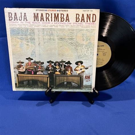 Baja Marimba Band Comin In Back Moonglow Picnic Theme Vinyl Lp Aandm Ebay