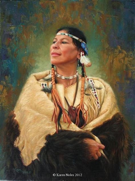 Available Western And Native American Painter Karen