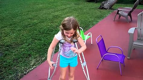 How To Use Crutches Kids Demo Tyler Levine Youtube