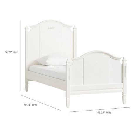 A contemporary structure, a true statement in its quilted upholstery, curves and accents of gold. Madeline Bed | Pottery barn bedding, Bed, Headboard and ...
