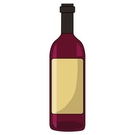 How To Draw A Wine Bottle Step By Step