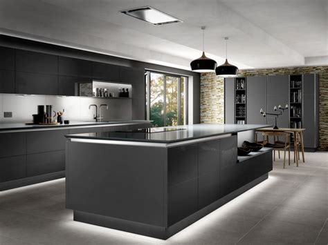Intelliga Esker Graphite Uk Modern Kitchen Cabinet Design