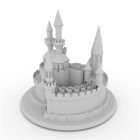 Castle 3d Printing Model