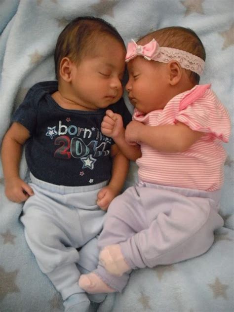 Biracial Twin Babies My Twins Are Black And Salvadorean Black Twin