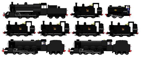 British Railways Steam Engines Sprites By Threepoint14993 On Deviantart
