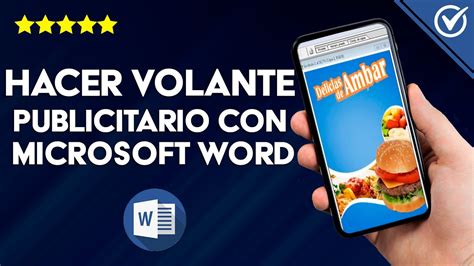 ¿cómo Hacer Un Volante Publicitario Con Microsoft Word Crea Tus