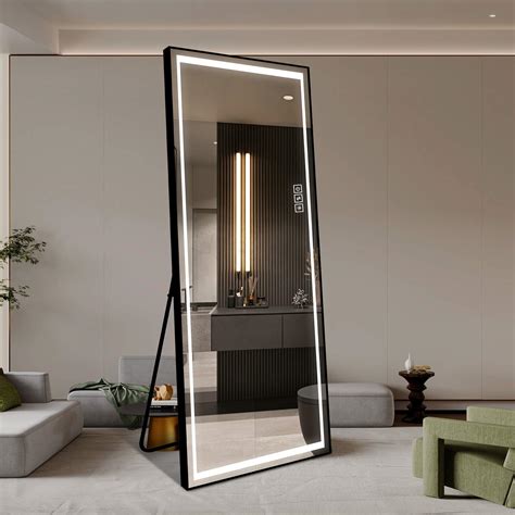 Buy Laiya 65 24 Led Mirror Full Length Mirror With Lights Wide
