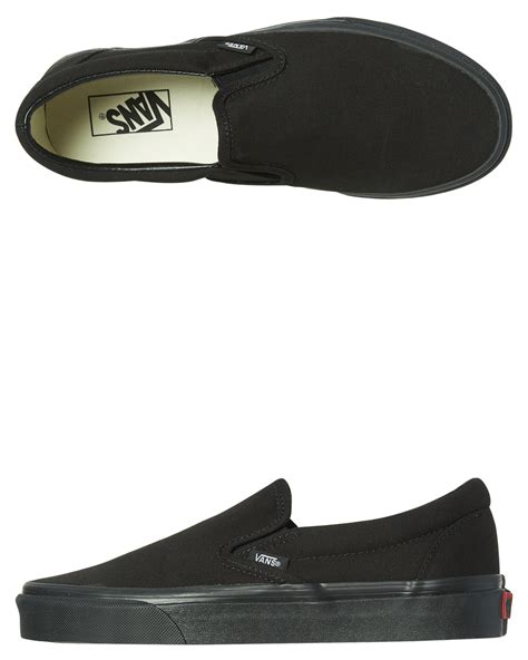 Shop vans slip on shoes now at pacsun.com for free shipping and returns on all footwear! Vans Mens Classic Slip On Shoe - Black Black | SurfStitch