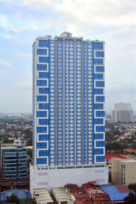 Princeton Residences Condominium Facade In Quezon City Philippines