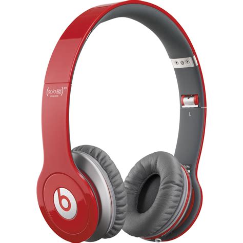Beats By Dr Dre Solo Hd On Ear Headphones Red Mh692ama Bandh