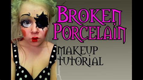 Broken Porcelain Doll Sfx Makeup Tutorial Youtube