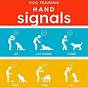Hand Signals Dog Training Chart