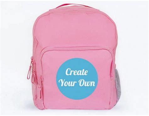 Create Your Own Backpack For School School Backpacks Backpacks