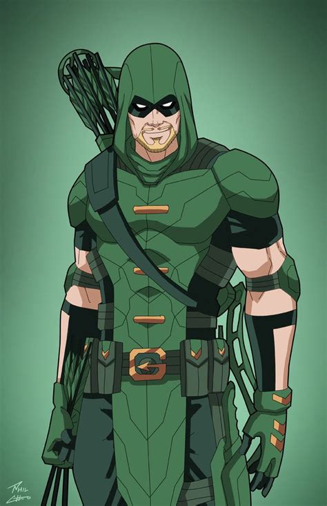 Green Arrow Earth 27 Commission By Phil Cho Dc