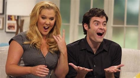 Amy Schumer And Bill Hader Are On The Right Track Lorraine