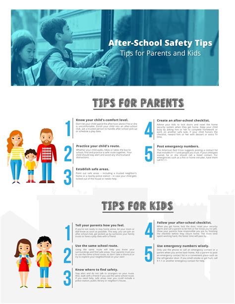 After School Safety Tips For Parents And Kids