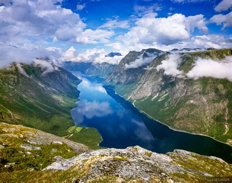 Eikesdalsvatnet Romsdal Norway Mountain Photography By Jack Brauer