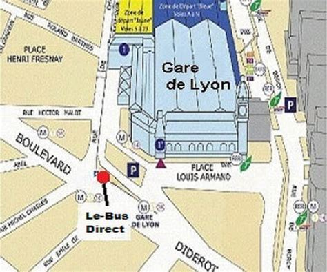 Le Bus Cdg Line 4 To Gare De Lyon About Pariscom