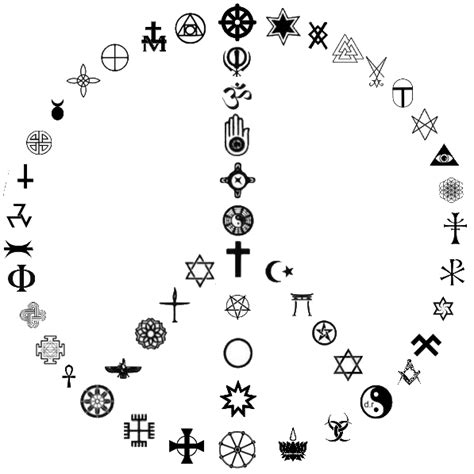 7 Best Images Of Printable Religious Symbols Peace All