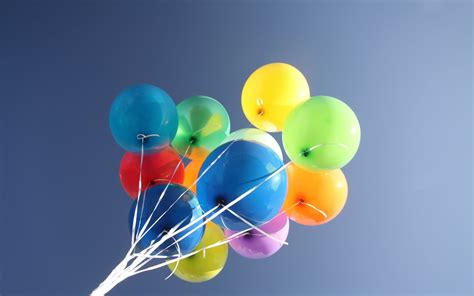 Colorful Balloons Wallpaper Hd