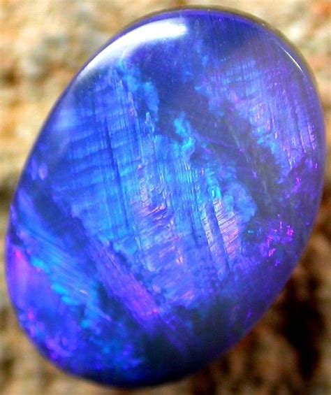 Midnight Blue Opal Gemstones Opals Blackopal Jewelry Stones And