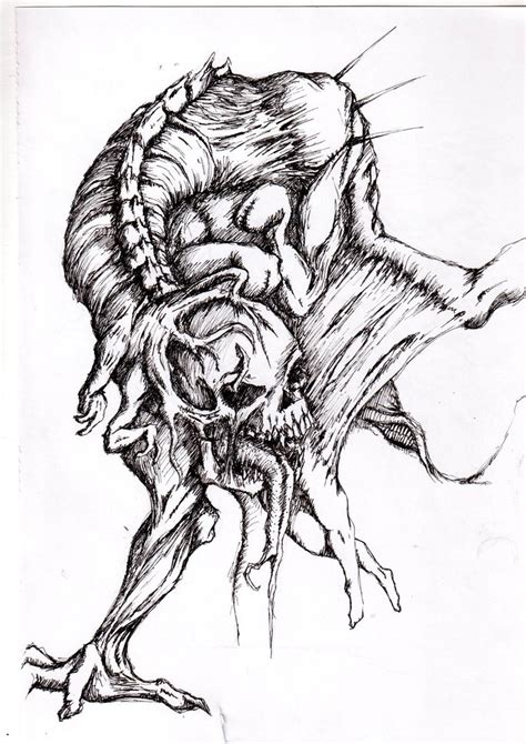 Demon Sketch By Lmerlo72 On Deviantart