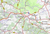 Mapa MICHELIN Eisenach - mapa Eisenach - ViaMichelin