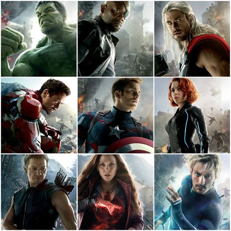 Avengers Age Of Ultron Characters Names With Pictures Ultron Age