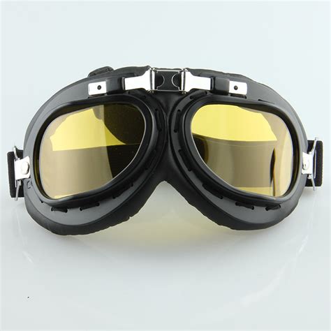 Retro Vintage Motorcycle Goggles Motorbike Flying Scooter Aviator