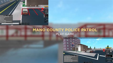 Roblox27 Mano County Police Patrol Part 2 Youtube