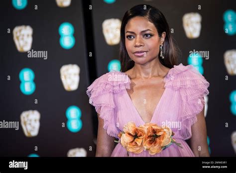 Naomie Harris Poses For Photographers Upon Arrival At The Bafta Film