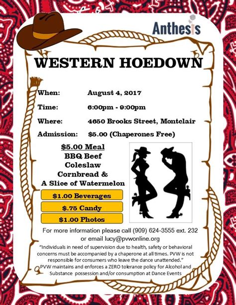 Western Hoedown Consumer Dance Anthesis Pvw