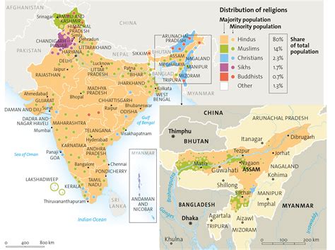 Religion In India By Cécile Marin Le Monde Diplomatique English