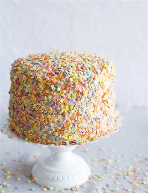 Favourites How To Decorate A Confetti Sprinkle Cake Bespoke Bride