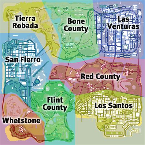 Карты в Gta San Andreas