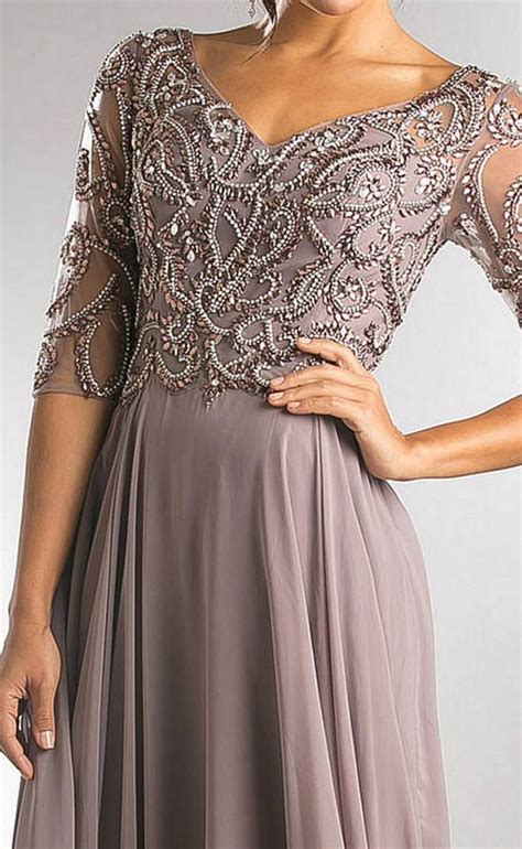 Gorgeous Beading Mother Of The Bride Dress Chiffon Lace Plus Size