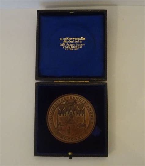 Antiques Atlas St Andrews University Bronze Medal C1911 12
