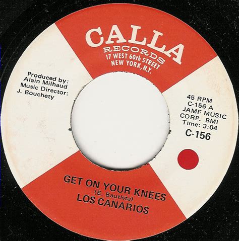Los Canarios Get On Your Knees 1968 Vinyl Discogs