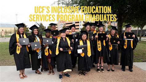 ucf s inclusive education services program first class of graduates youtube